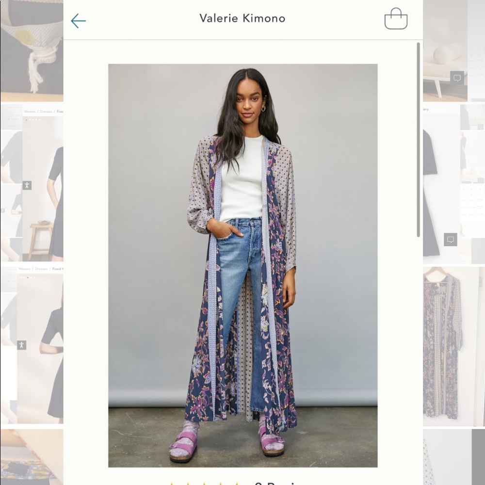 Anthropologie Raga Valerie kimono. One size.  Worn once.